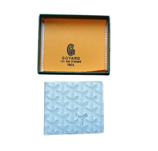 Goyard Wallet White